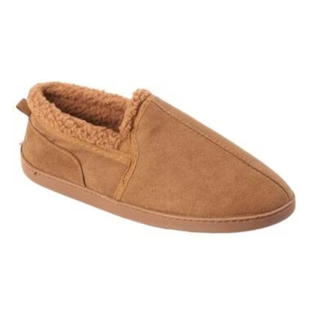 👣GOLD TOE Men's Slippers in Cognac relaxed fit get morning paper 😎